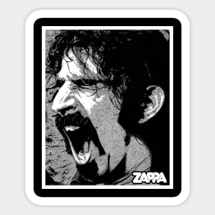 Frank Zappa - Scream Sticker